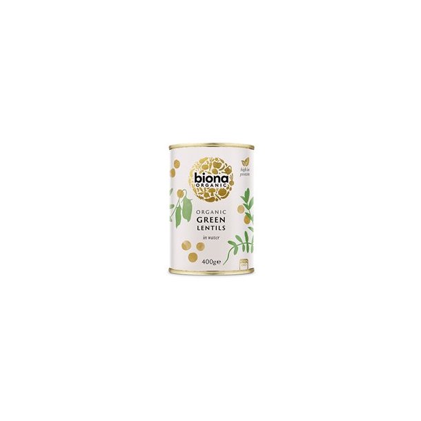 Biona Organic Grnne linser, kologisk - 400 g.