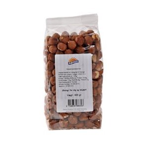 Rmer Hasselndder, kologiske - 400 g.