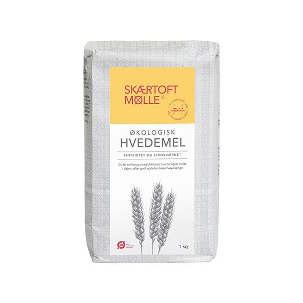 Skrtoft Mlle Hvedemel Sigtet, kologisk - 1 kg.