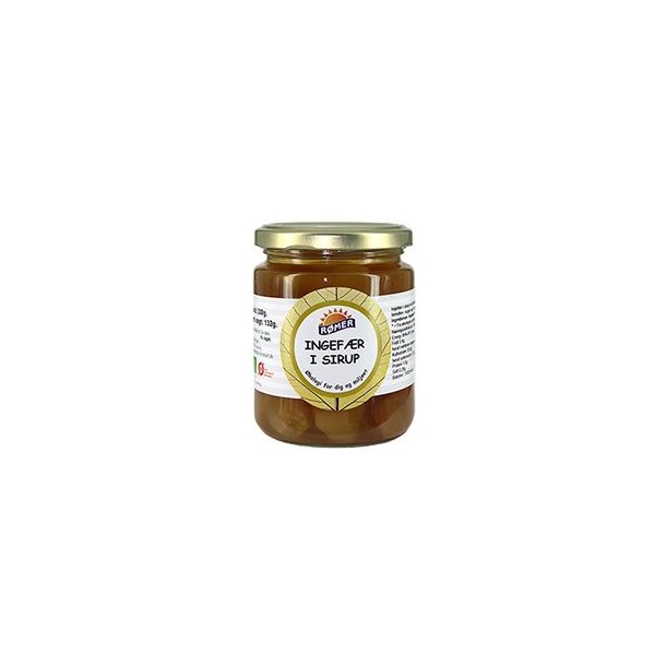 Rmer Ingefr i Sirup, kologisk - 330 g.