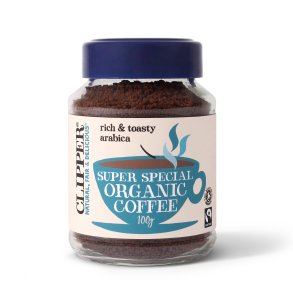 Clipper - Øko Fairtrade Instant kaffe "Super Special" - 100 g.