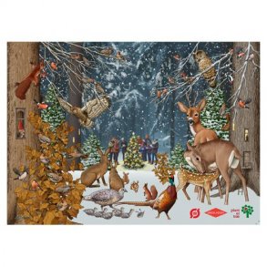 Julekalender til Brn m. mlkechokolade 