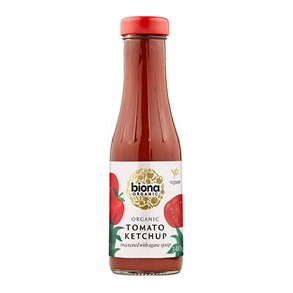 Biona Organic Ketchup sødet med agave, Økologisk - 340 g.