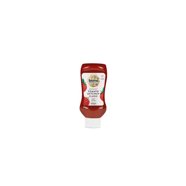 Biona Organic Ketchup, kologisk - 560 g.