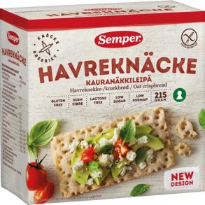 Semper Havreknkbrd, glutenfri - kologisk - 215 gr.