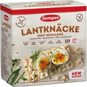 Semper Landknkbrd glutenfri - kologisk - 230 gr.