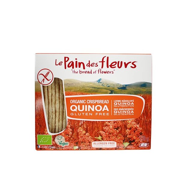 Le Plain des Fleurs Knkbrd Quinoa - glutenfri kologisk - 150 gr.