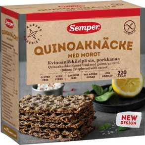 Semper Knkbrd quinoa - kologisk - 220 gr.
