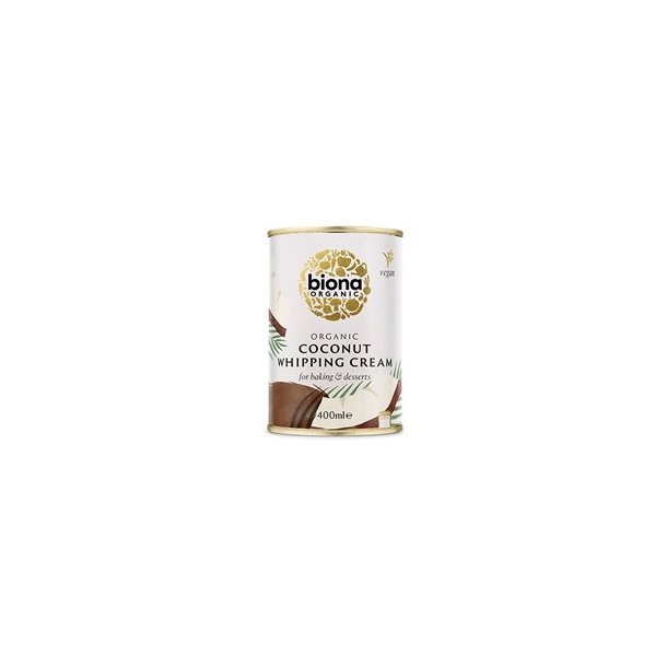 Biona Organic Kokoscreme, kologisk - 400 ml.