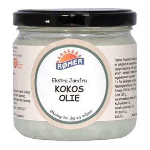 Rmer Ekstra Jomfru Kokos Olie, kologisk - 300 ml.