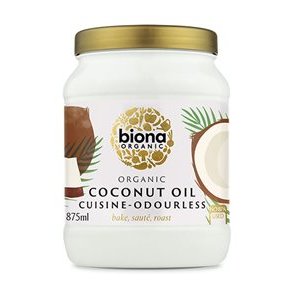 Biona Organic Kokosolie smagsneutral, kologisk - 875 ml.