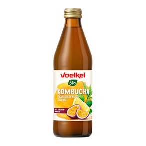 Voelkel Kombucha Passionsfrugt og Citron, Økologisk - 330 ml