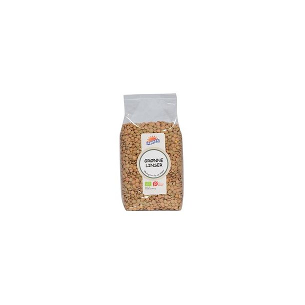 Rmer Grnne linser, kologisk - 500 g.