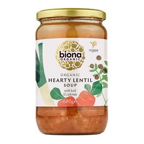 Biona Organic Linsesuppe, kologisk - 680 g.