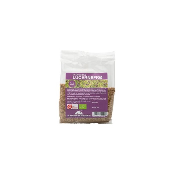 Natur-Drogeriet Lucernefr, kologisk - 200 g.