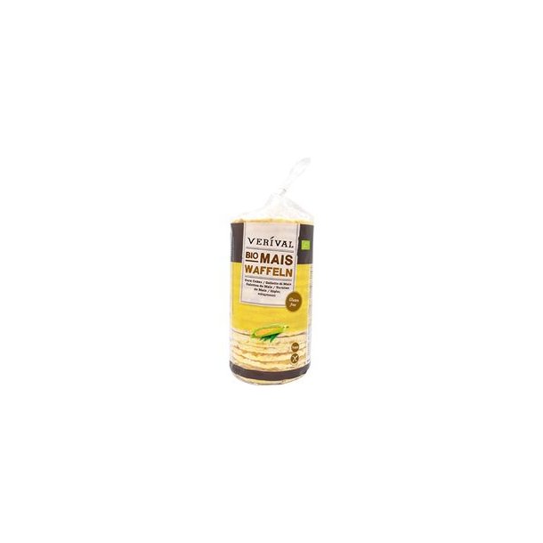 Unik Food Majs Vafler, kologisk - 100 g.