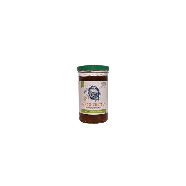 Rmer Mango Chutney strk, kologisk - 250 g.