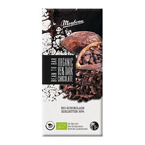 Meybona M�rk Chokolade 85%, �kologisk - 100 g.
