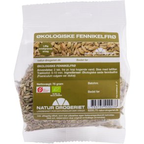Natur-Drogeriet Hele Fennikel Fr, kologisk - 75 g.