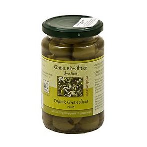 Rømer Grønne Oliven uden sten, Økologisk - 315 g.