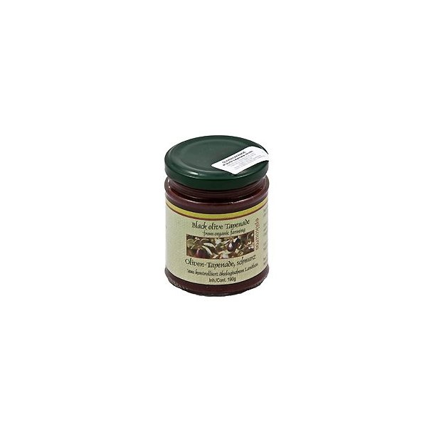 Rmer Oliventapenade Sort, kologisk - 190 g.