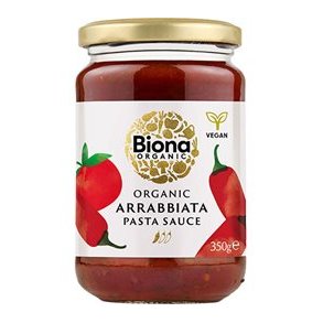Biona Organic Pastasovs Arrabbiata, kologisk - 350 g.
