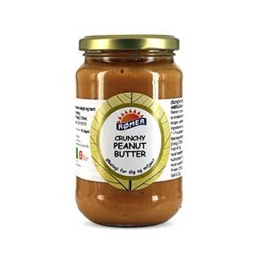 Rømer Peanut Butter Crunchy, Økologisk - 370 g.