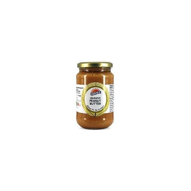Rmer Peanut Butter Crunchy, kologisk - 370 g.