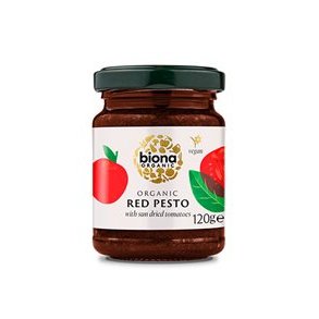 Biona Organic Rd Pesto, kologisk - 120 g.
