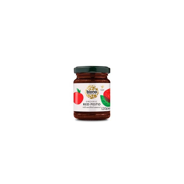 Biona Organic Rd Pesto, kologisk - 120 g.