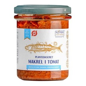 Rømer Plantebaseret makrel i tomat, Økologisk - 180 g.