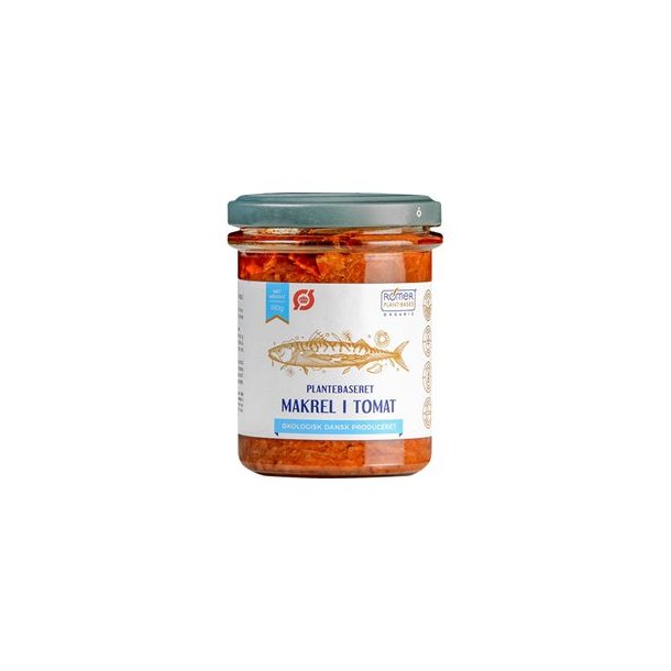 Rmer Plantebaseret makrel i tomat, kologisk - 180 g.