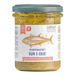 Rømer Plantebaseret tun i olie, Økologisk - 180 g.