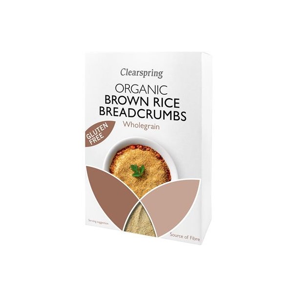 Clearspring Rasp af brune ris, kologiske - 250 g