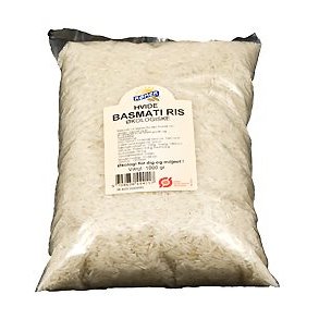 Rmer Hvide basmati ris, kologisk - 1 kg.