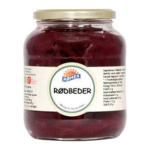 Rmer Rdbeder i glas, kologisk - 680 g.