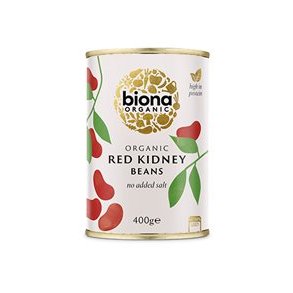 Biona Organic Rde Kidney Bnner, kologisk - 400 g.