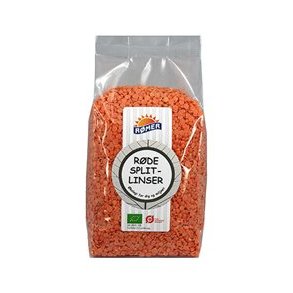 Rmer Rde split linser, kologisk - 500 g.