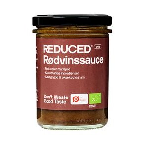 REDUCED Rødvinssauce, Økologisk - 200 g.