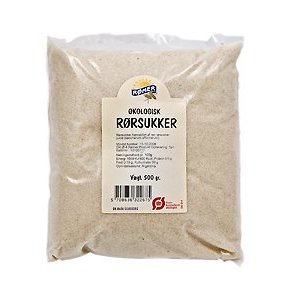 Rmer Rrsukker lys fin, kologisk - 500 g.