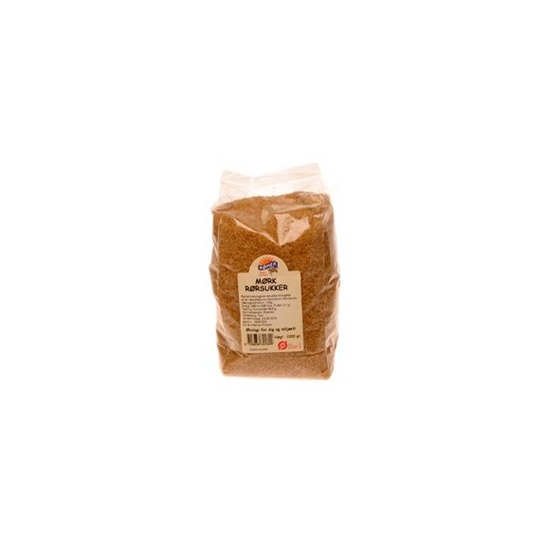 Rmer Rrsukker mrk, kologisk - 1 kg.