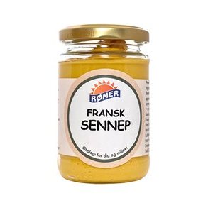 Rmer Fransk Sennep, kologisk - 200 g.