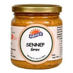 Rmer Sennep Grov, kologisk - 200 g.