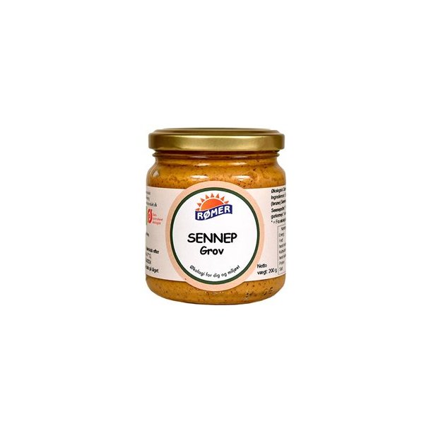 Rmer Sennep Grov, kologisk - 200 g.