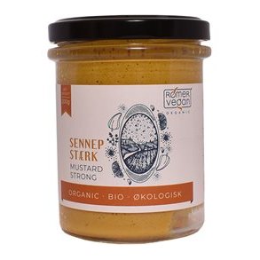 Rmer Strk Sennep, kologisk - 200 g.