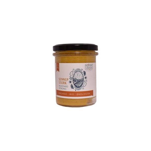 Rmer Strk Sennep, kologisk - 200 g.