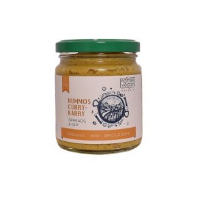 Rømer Vegan Smørepålæg Hummus karry, Økologisk - 200 g.
