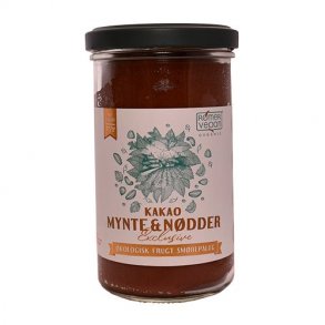 Rømer Smørepålæg Kakao, Nødder & Mynte, Økologisk og Vegansk - 270 g