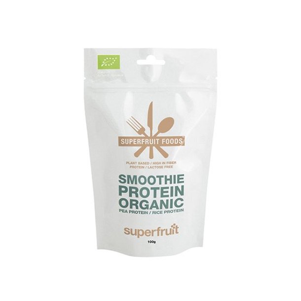Superfruit Smoothie Protein - Naturel - kologisk - 100 g