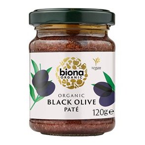 Biona Organic Sort Oliven tapenade/Paté, Økologisk - 120 g.